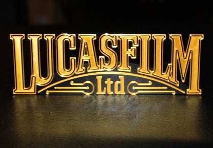 Lucasfilm 3D printed Logo Art