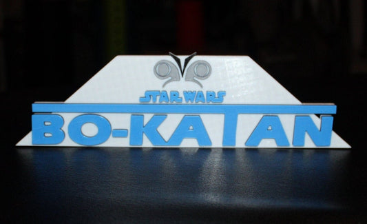 Bo-Katan 3D printed Logo Art