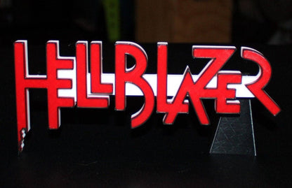 Hellblazer 3D printed Comic Logo Art