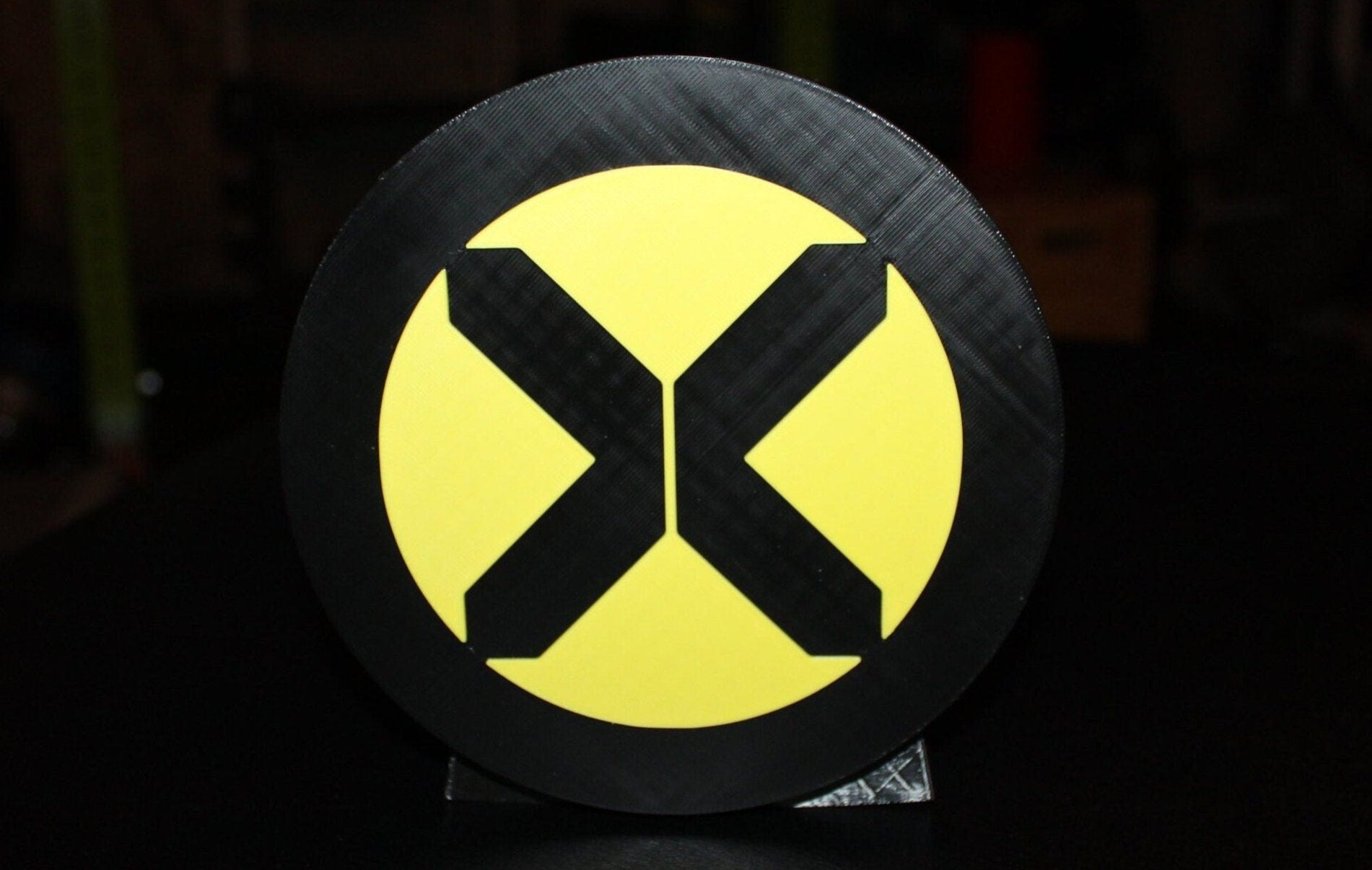 X-Men 3D printed Comic Logo Art