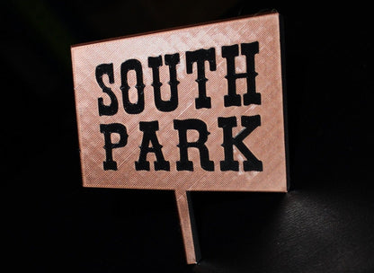 South Park 3D printed Logo Sign Wall Desk Shelf Art