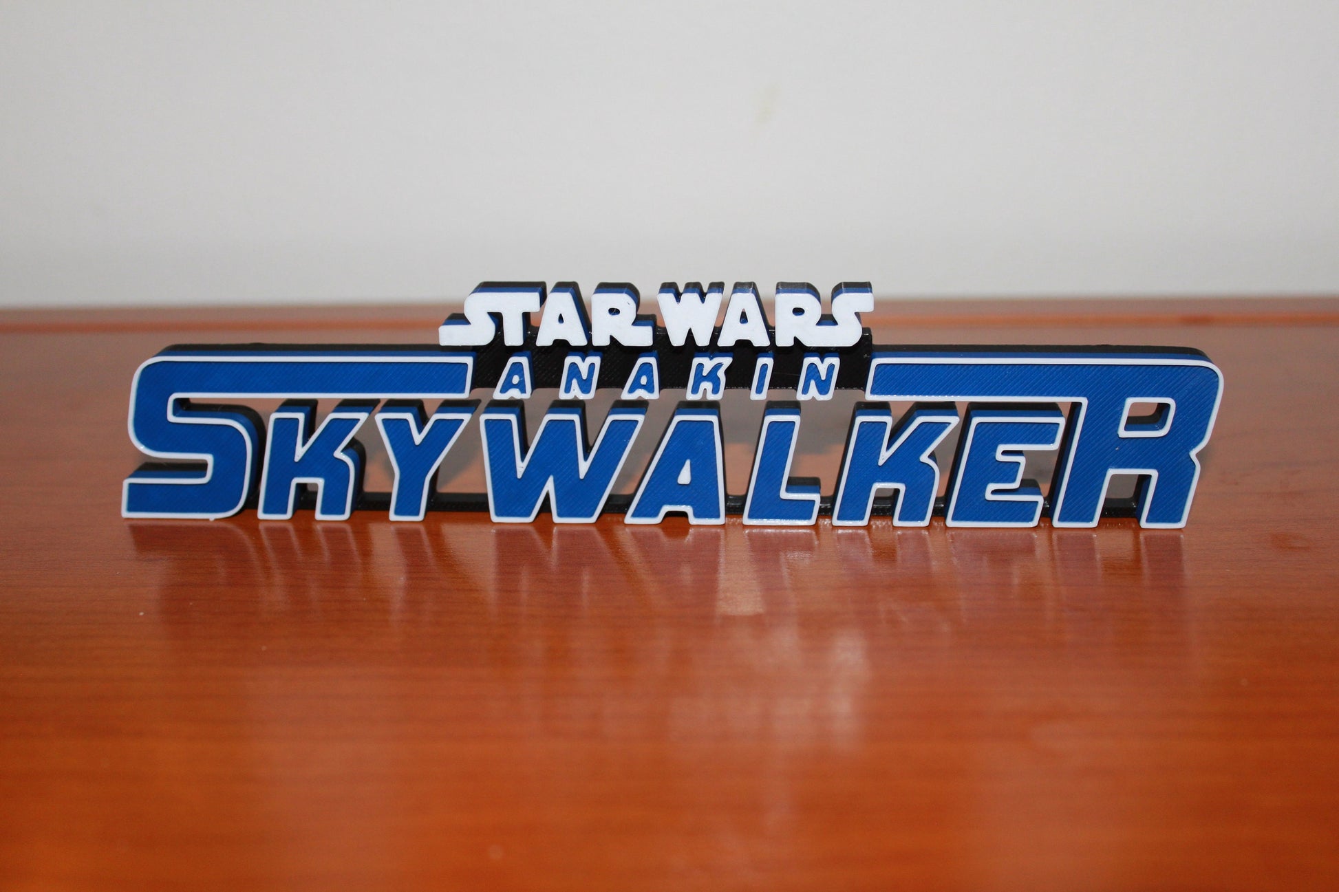 Anakin Skywalker 3D printed Comic Logo Art