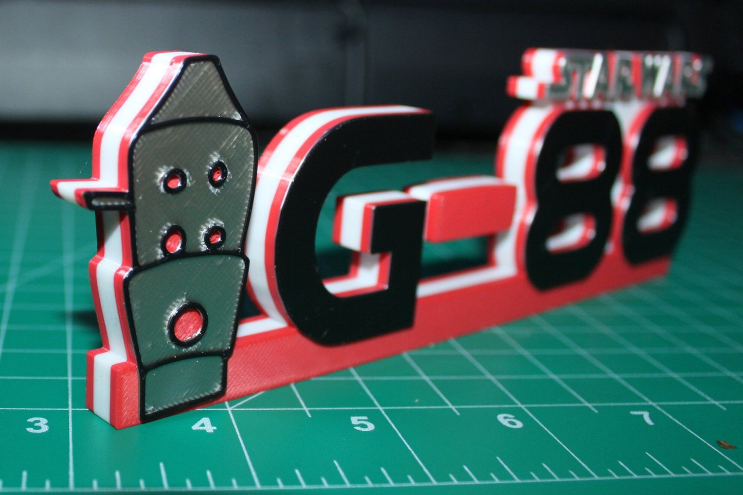 IG-88 3D printed Logo Art