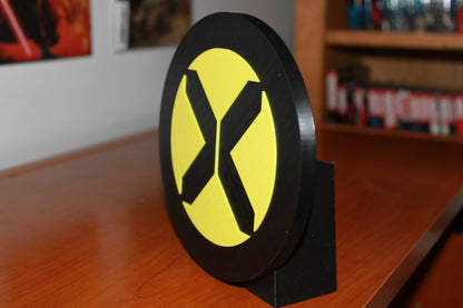 X-Men 3D printed Comic Logo Art