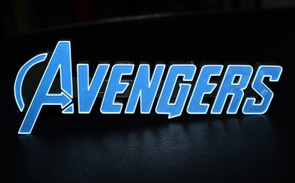 Avengers 3D printed Comic Logo Art