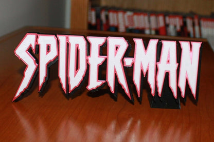 Spider-Man 3D printed Comic Logo Art