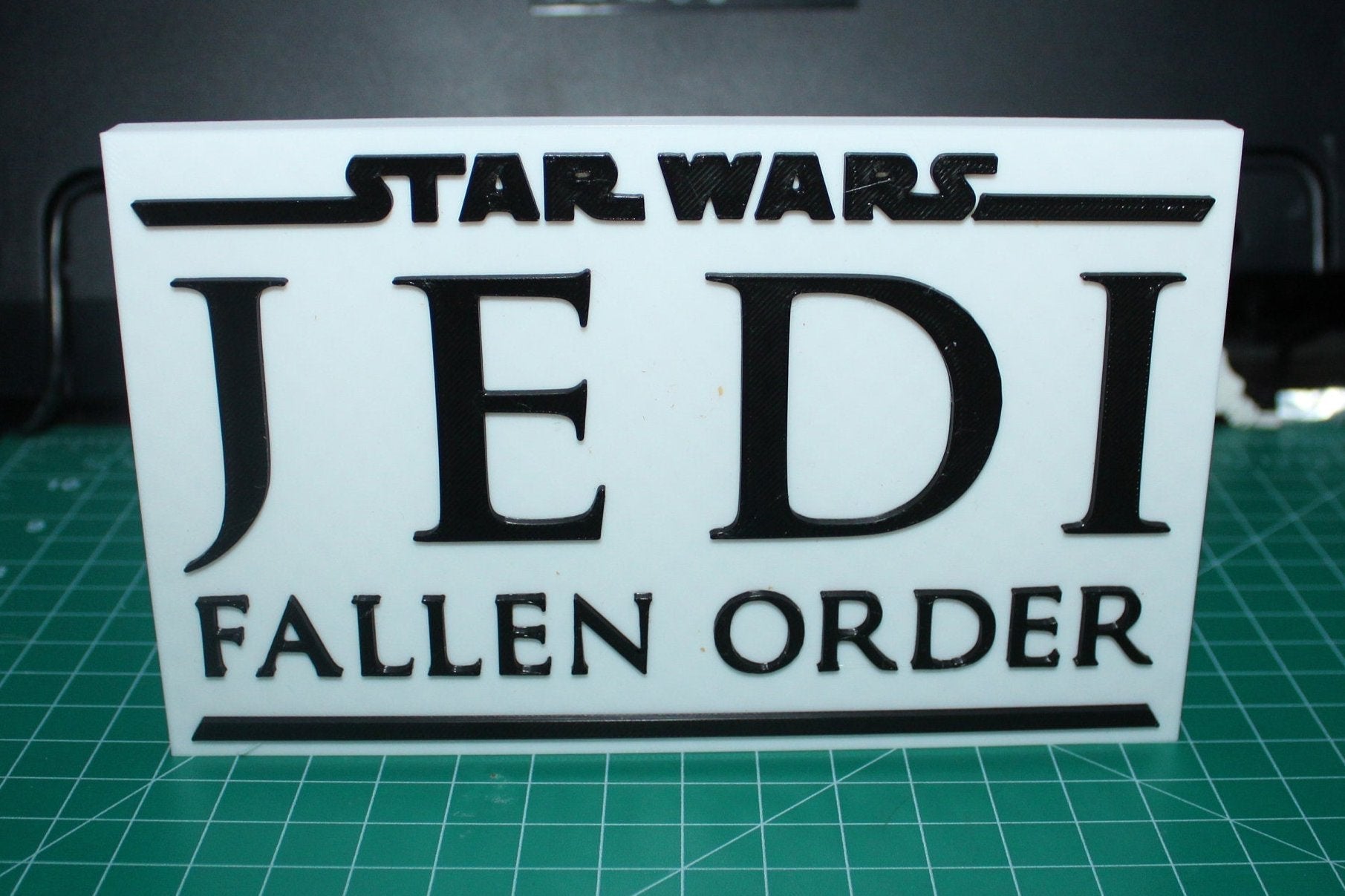 Jedi Fallen Order 3D printed Logo Art