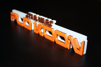 Plo Koon 3D printed Logo Art