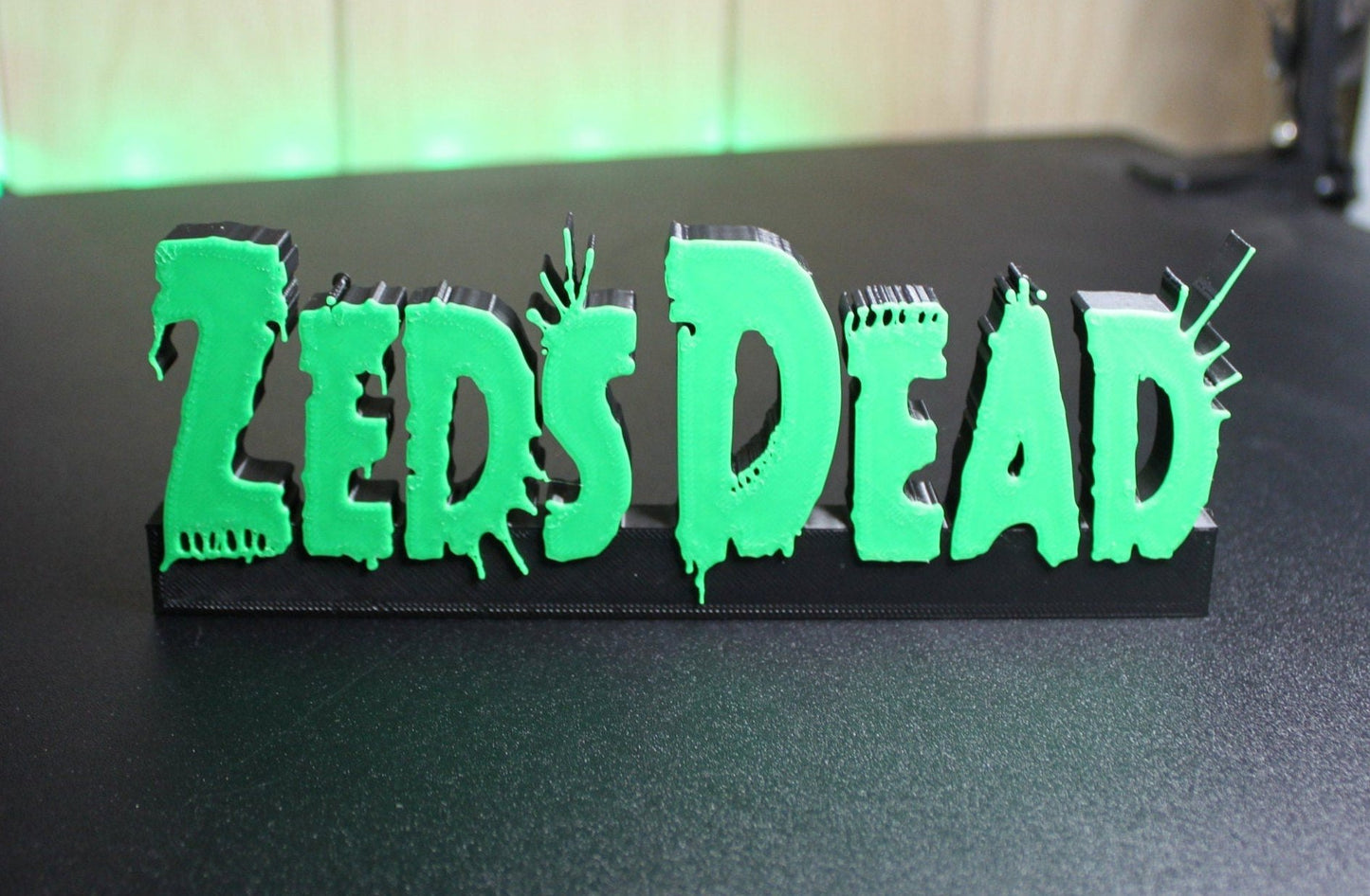 Zeds Dead 3D Printed Logo Art