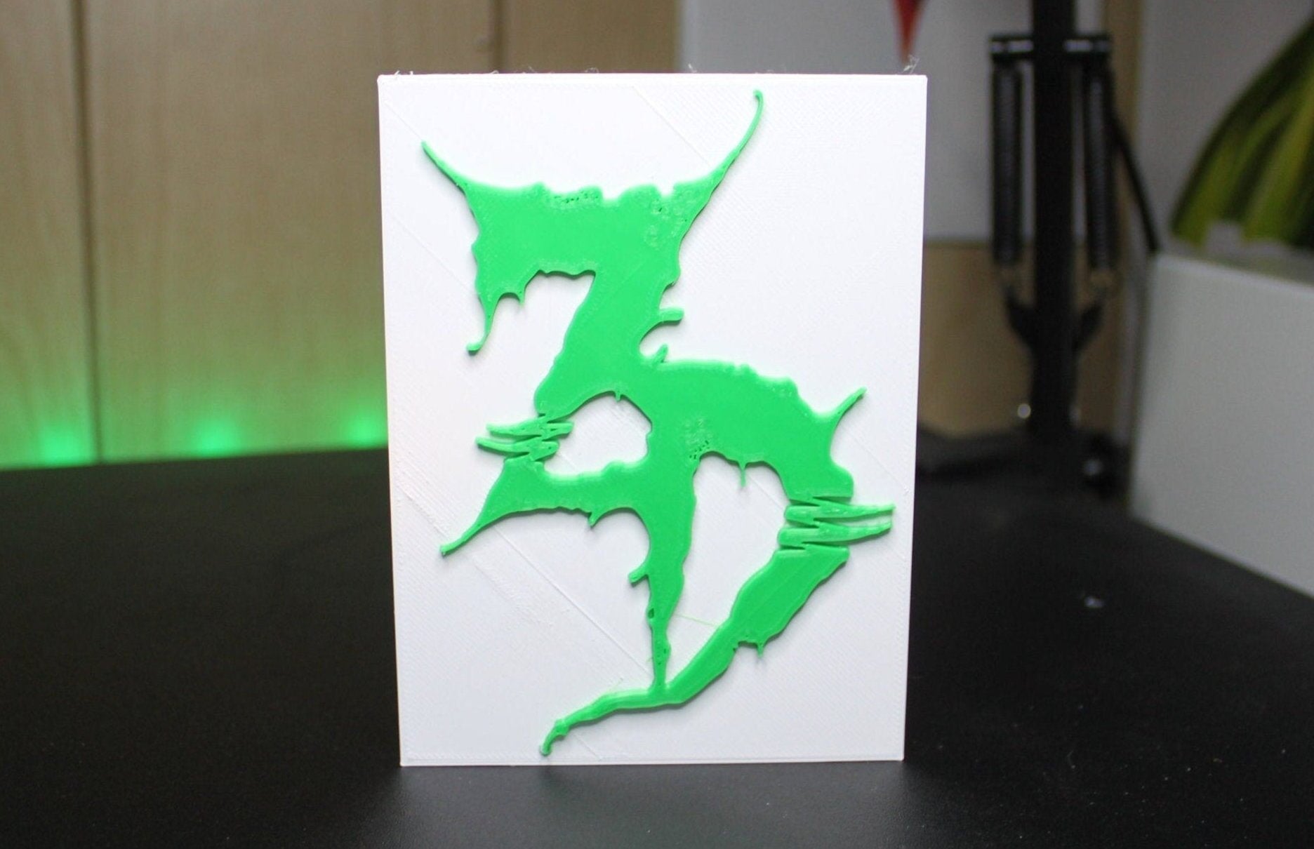 Zeds Dead 3D Printed Logo Art