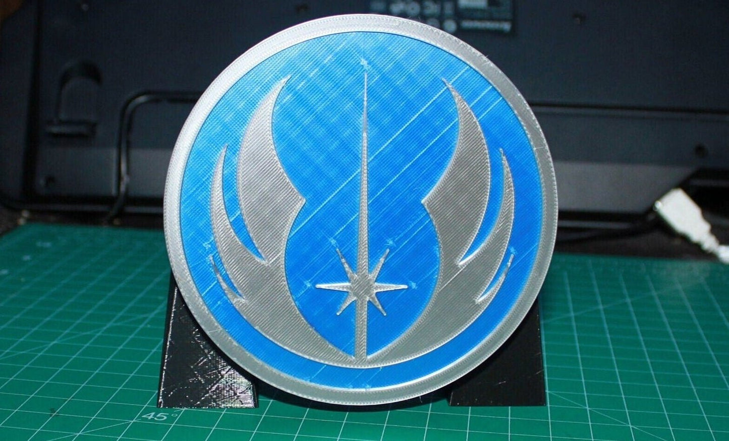 Jedi Order Emblem 3D printed Logo Art