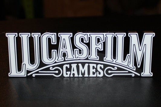 Lucasfilm Games 3D printed Logo Art