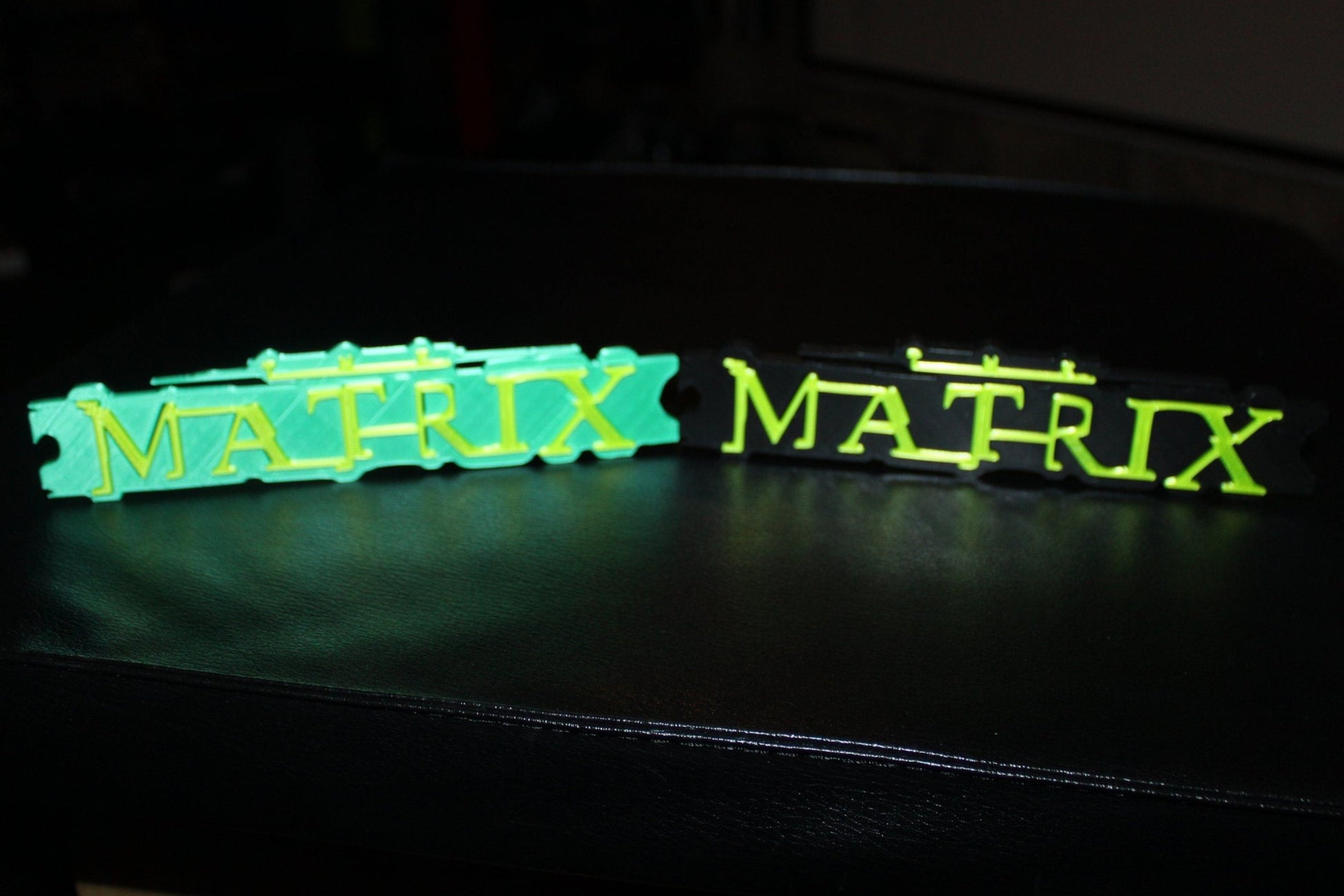 The Matrix Movie 3D Printed Logo