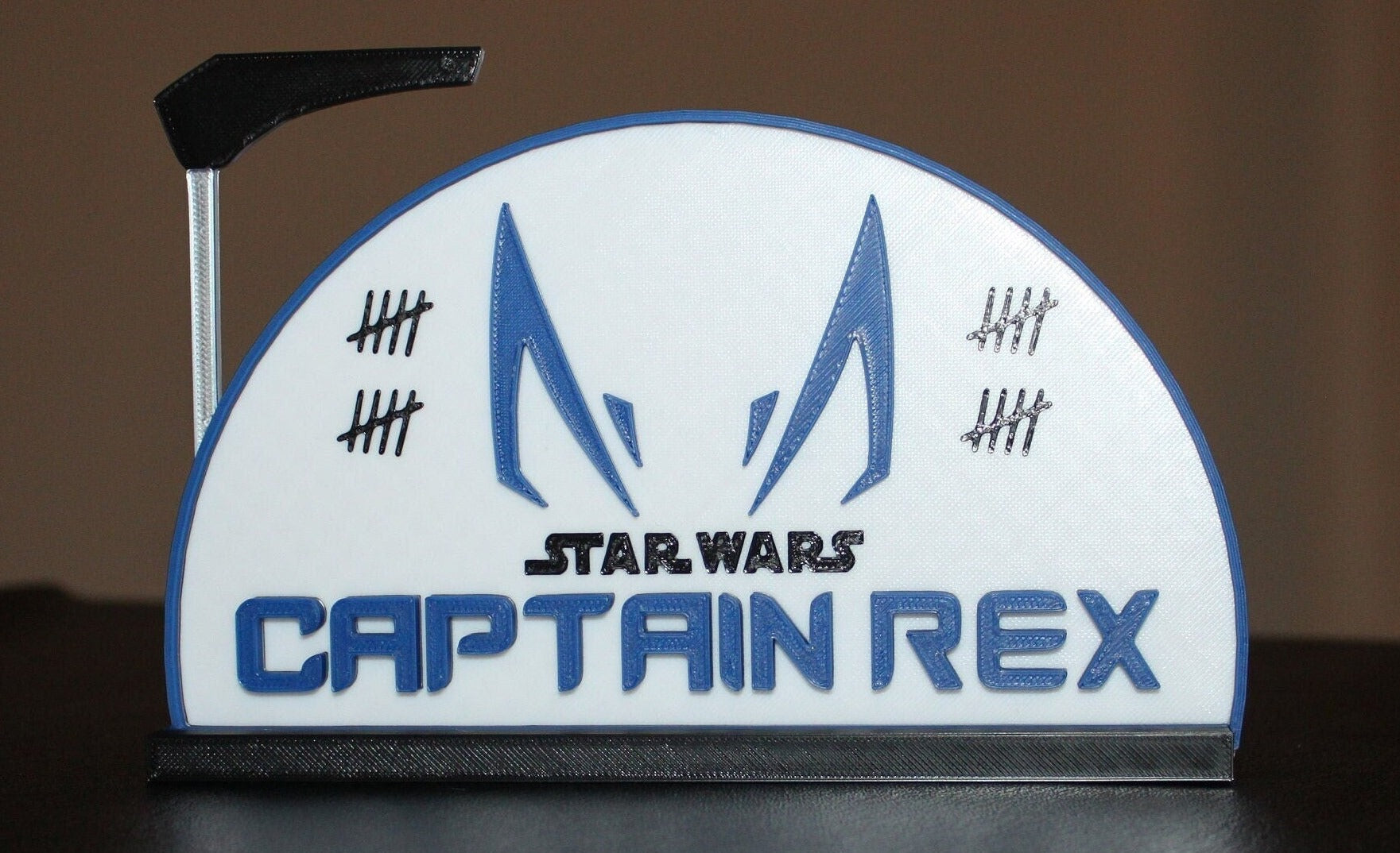 Captain Rex 3D printed Logo Art