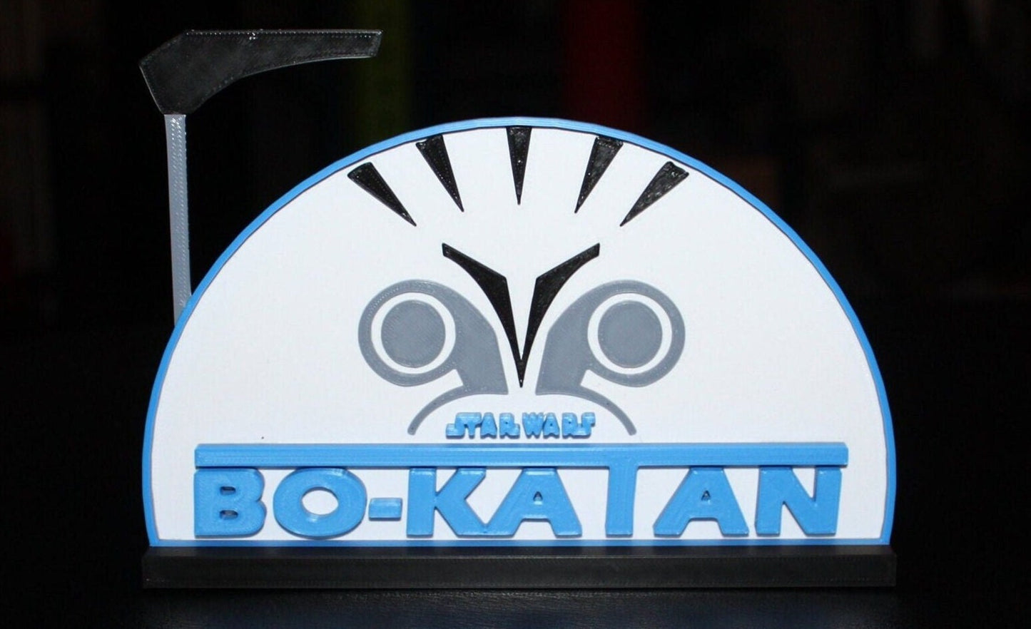 Bo-Katan 3D printed Logo Art