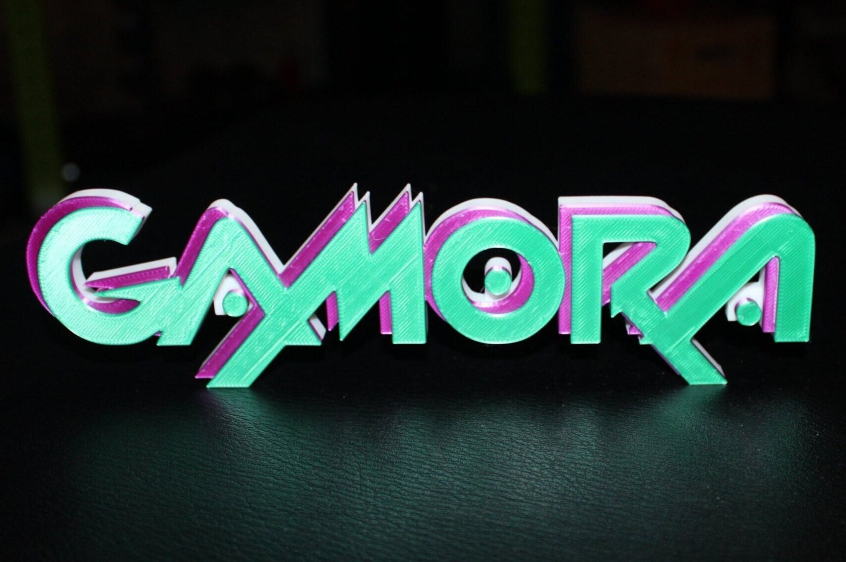 Gamora 3D Printed Logo Art