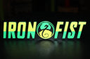 Iron Fist 3D printed Comic Logo Art