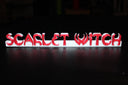 Scarlet Witch 3D printed Logo Sign Wall Desk Shelf Art