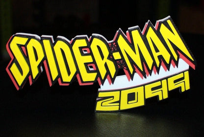 Spider-Man 2099 3D printed Comic Logo Art