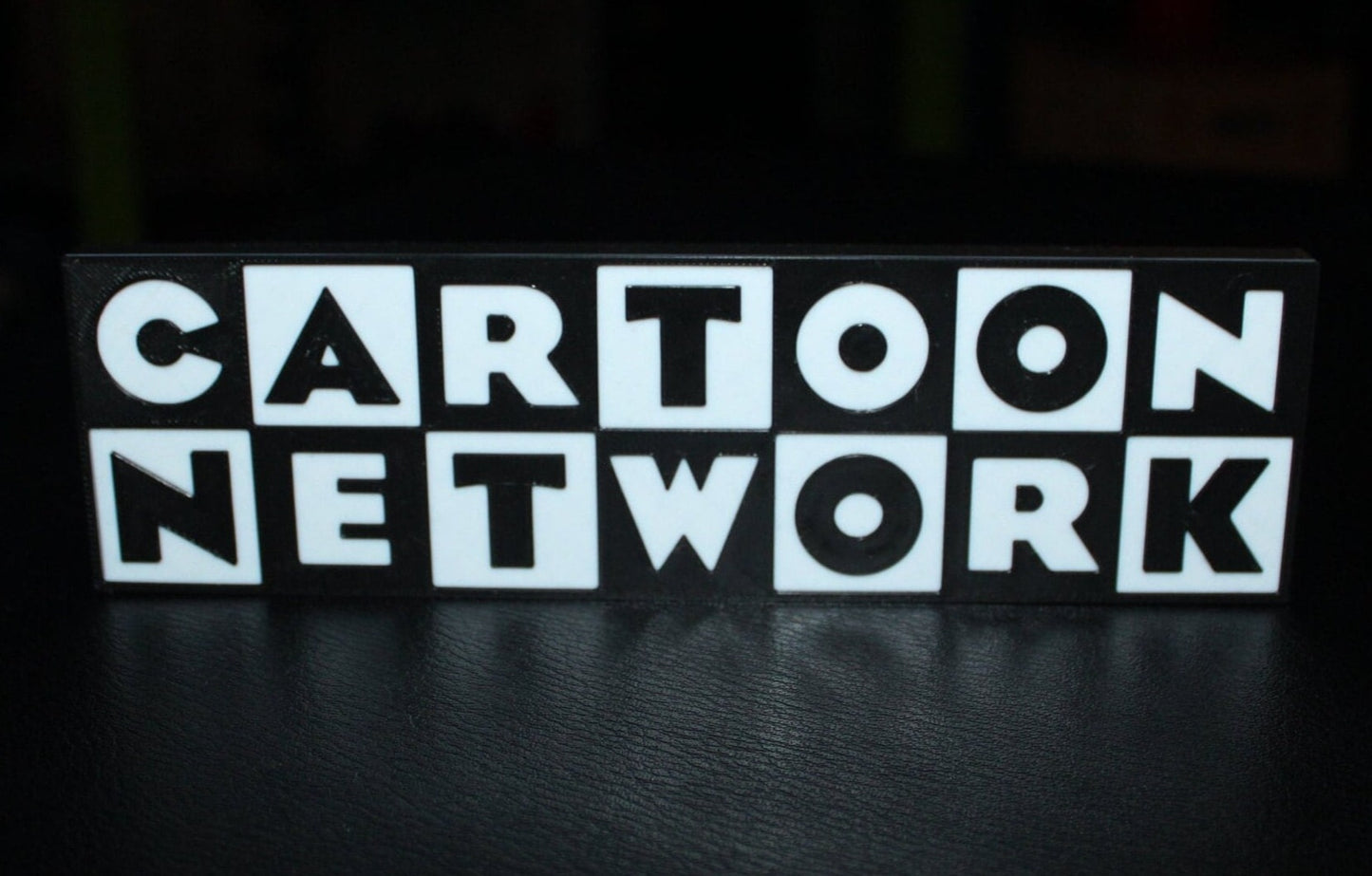 Cartoon Network 3D printed Logo Sign Wall Desk Shelf Art