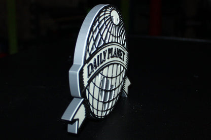 Daily Planet 3D printed Logo Art