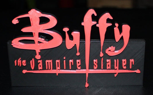 Buffy the Vampire Slayer3D printed Logo Sign Wall Desk Shelf Art