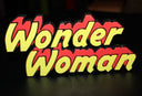 Wonder Woman 3D printed Comic Logo Art