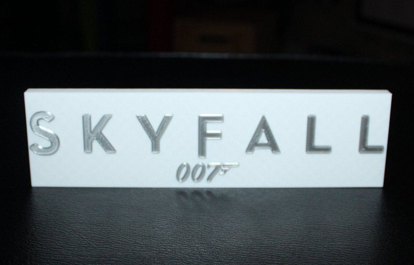 Skyfall 3D printed Logo Sign Wall Desk Shelf Art