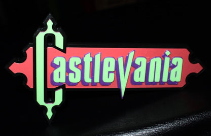 Castlevania 3D printed Logo Art