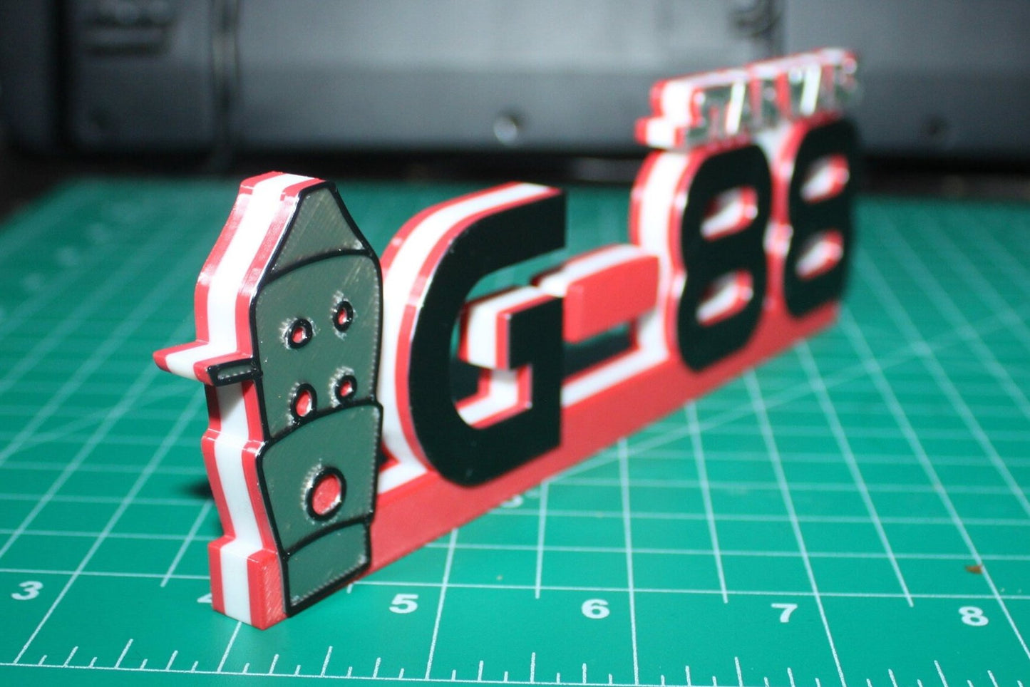 IG-88 3D printed Logo Art