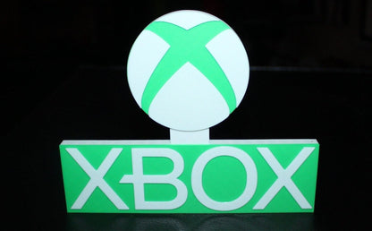 Xbox 3D printed Logo Sign Wall Desk Shelf Art