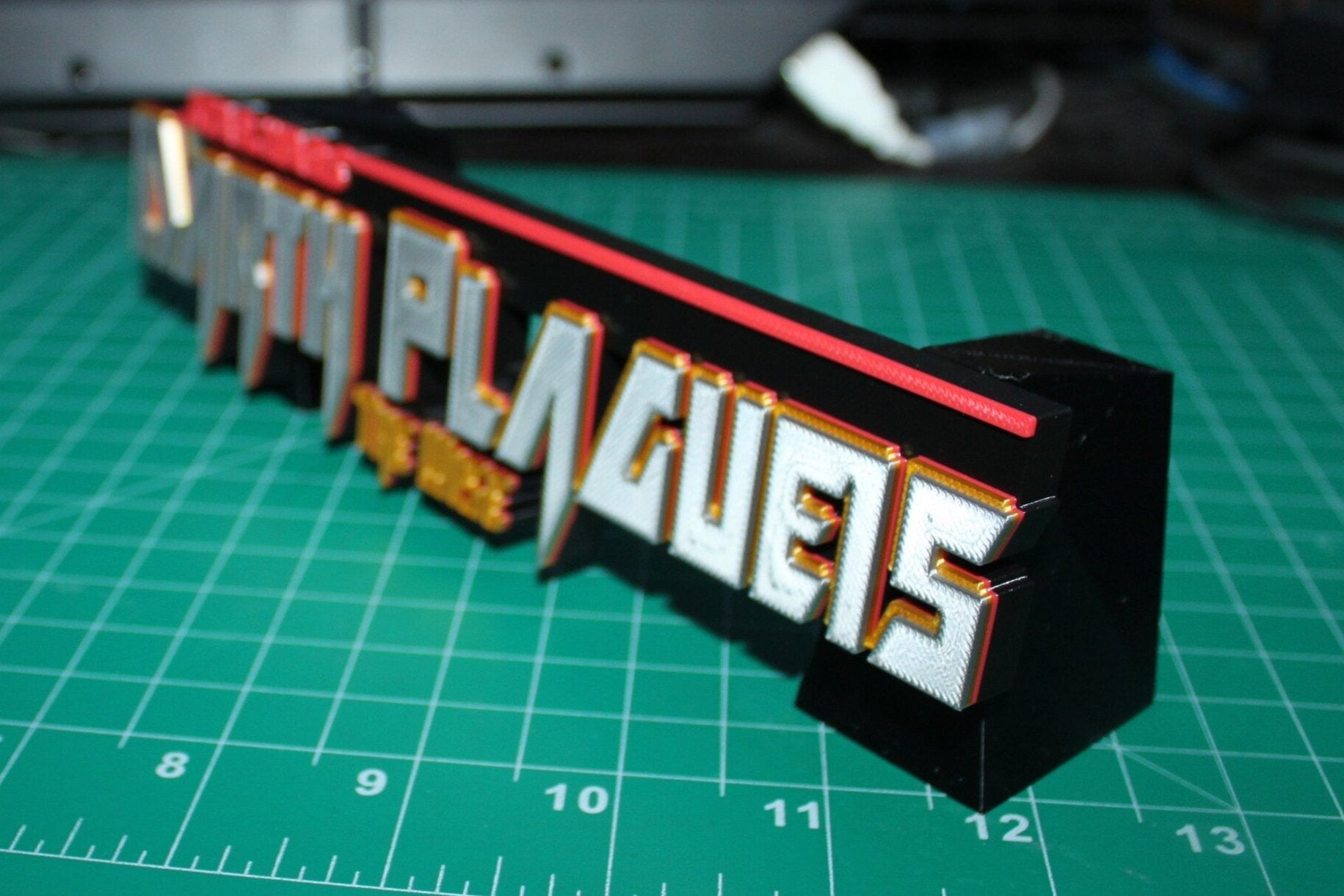 Darth Plagueis 3D printed Logo Art