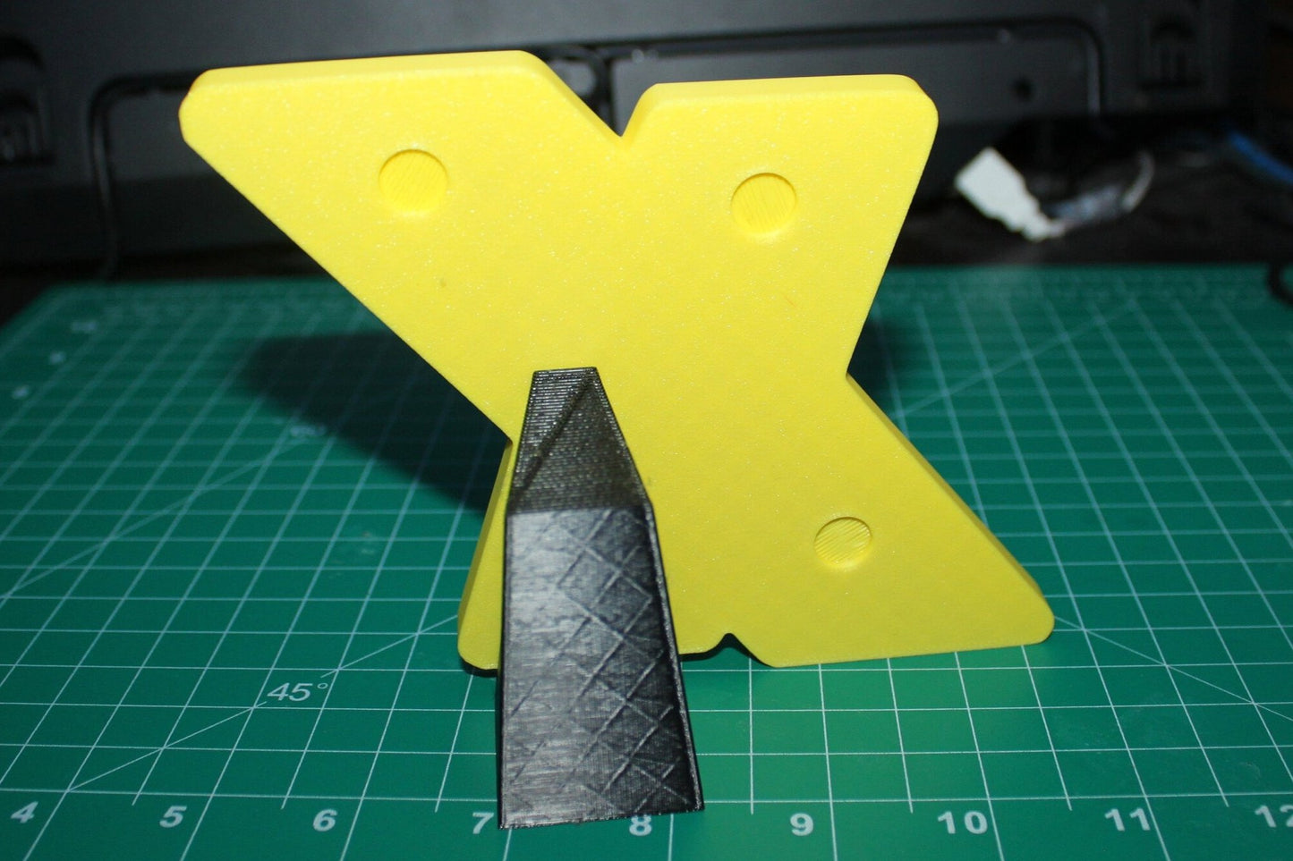 X-23 3D printed Comic Logo Art