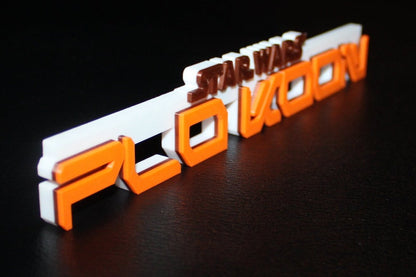 Plo Koon 3D printed Logo Art