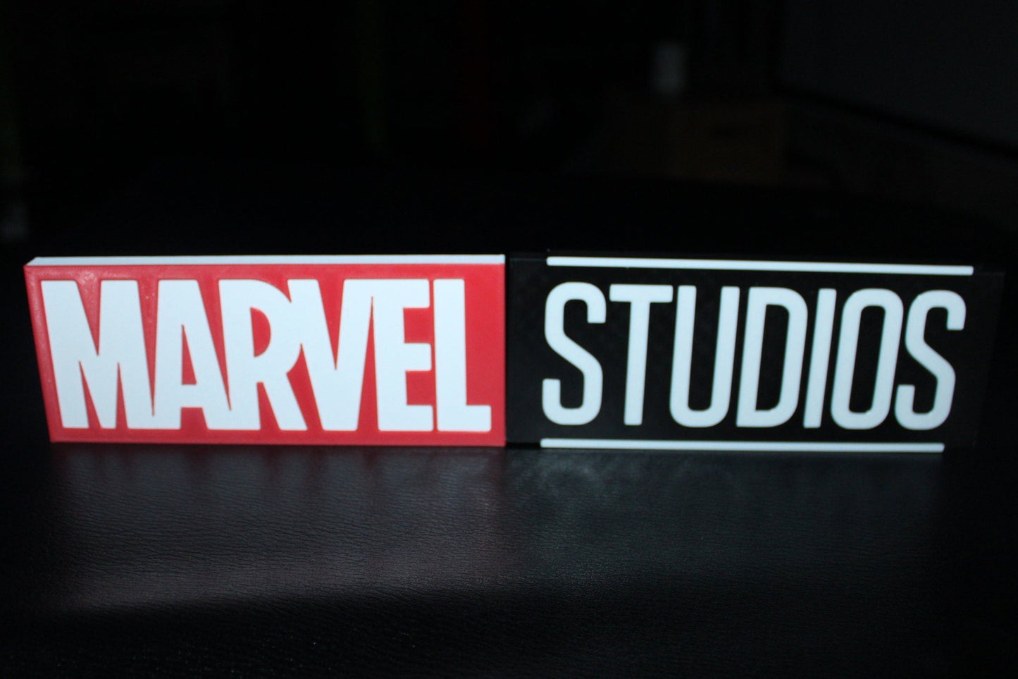 Marvel Studios 3D printed Comic Logo Art