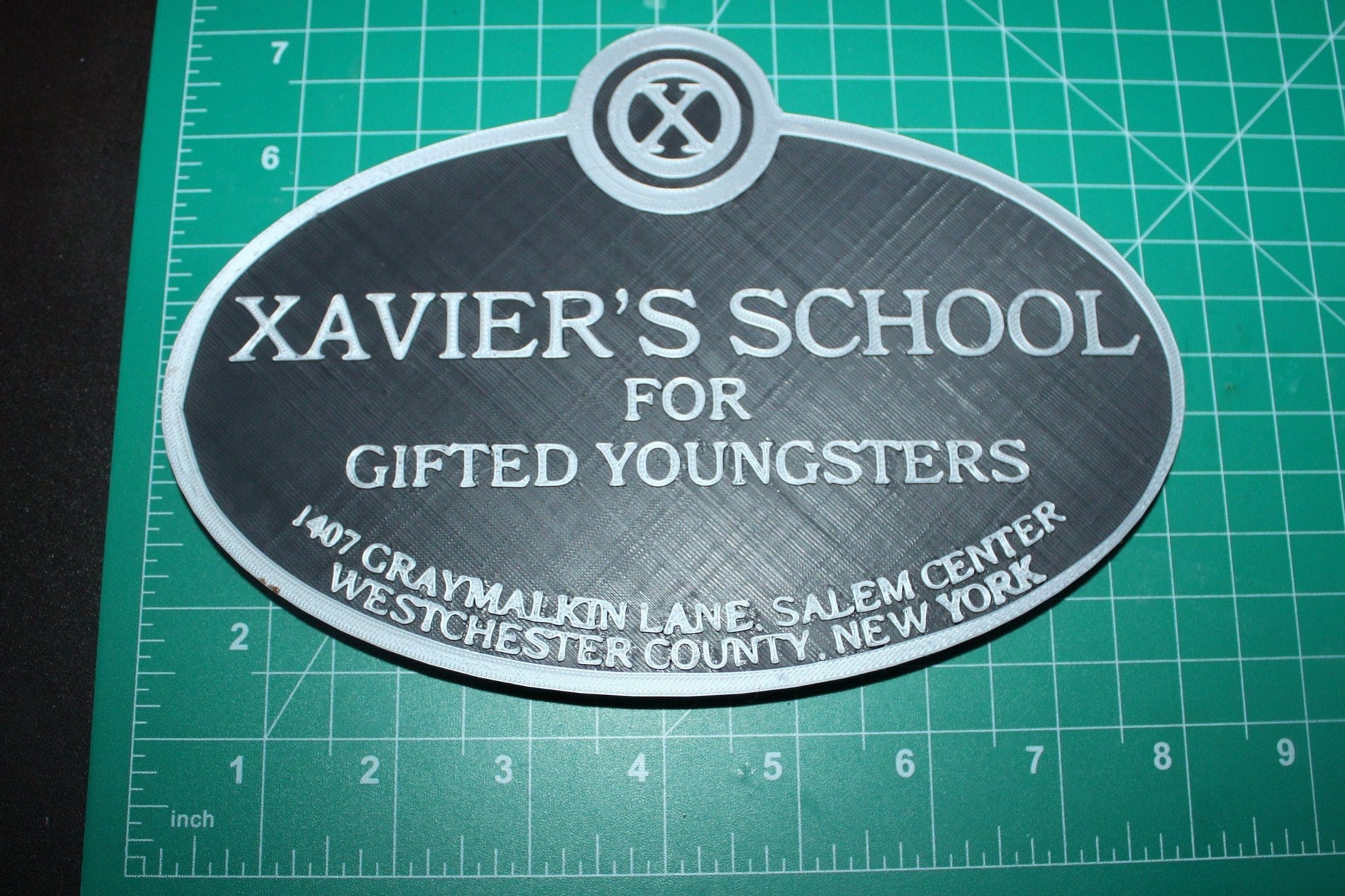 Xavier's School For Gifted Youngsters 3D printed Logo Art