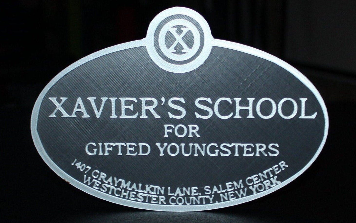 Xavier Sign X-Men 3D Signs – WindyCity3D