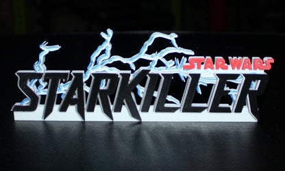 StarKiller 3D printed Logo Art