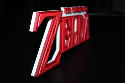 The Legend Of Zelda 3D printed Logo Sign Wall Desk Shelf Art