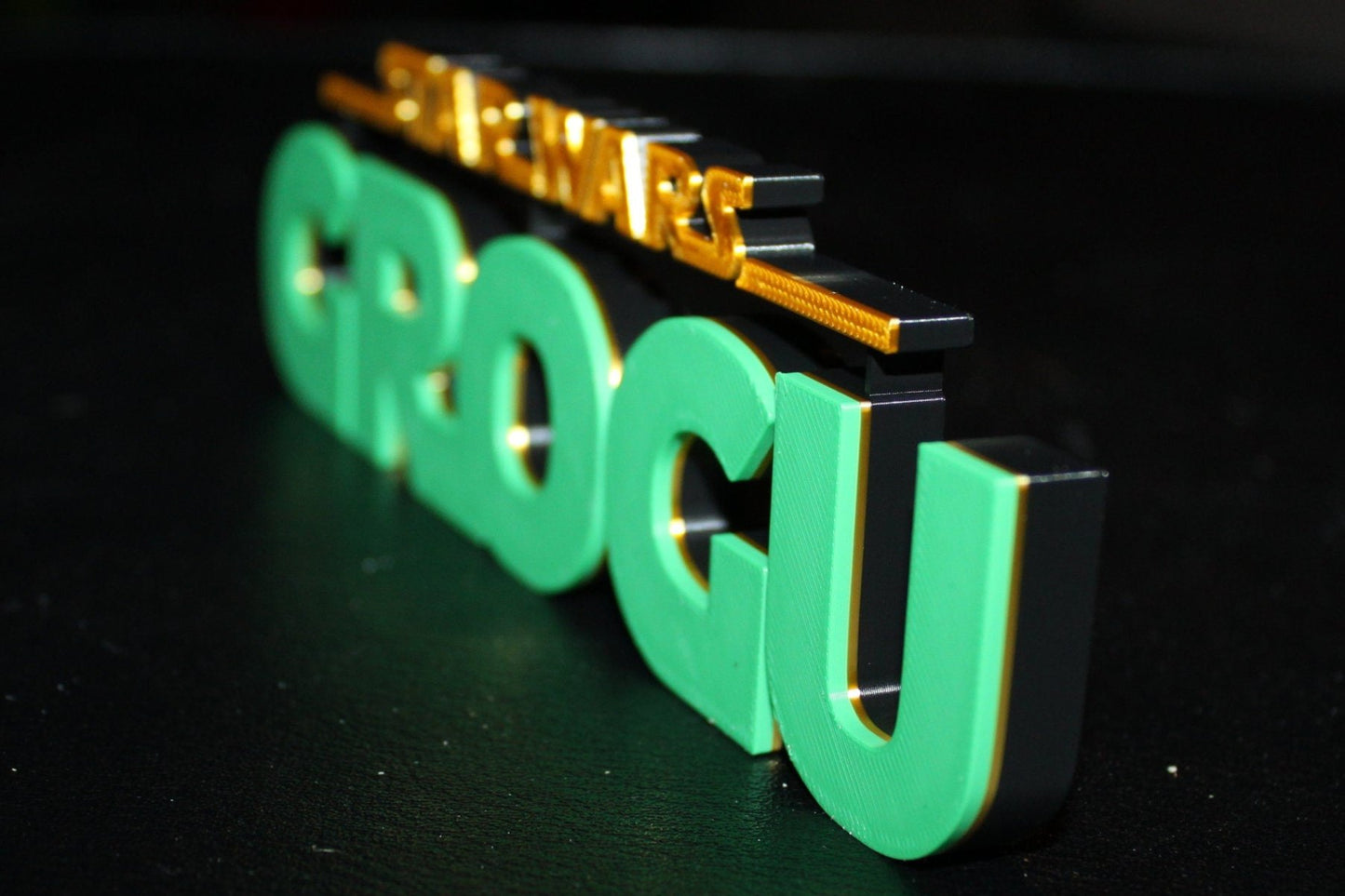 Grogu 3D printed Logo Art