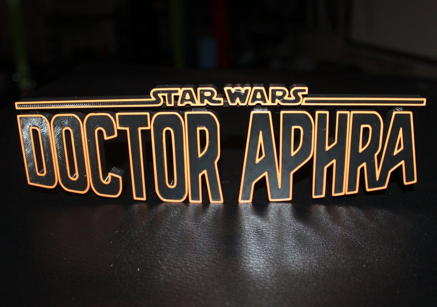 Doctor Aphra 3D printed Logo Art