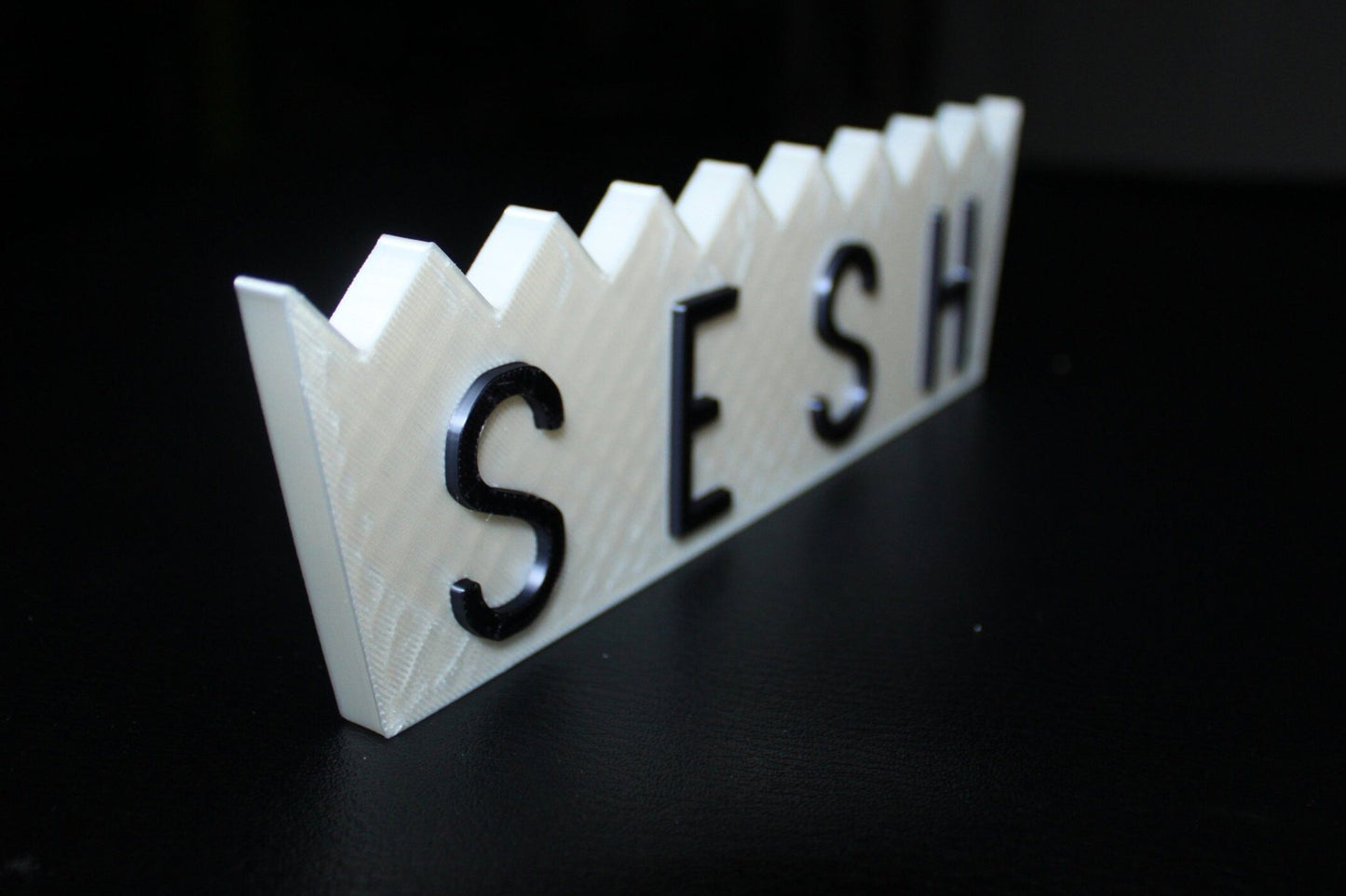 Team SESH, BONES 3D Printed Logo Art