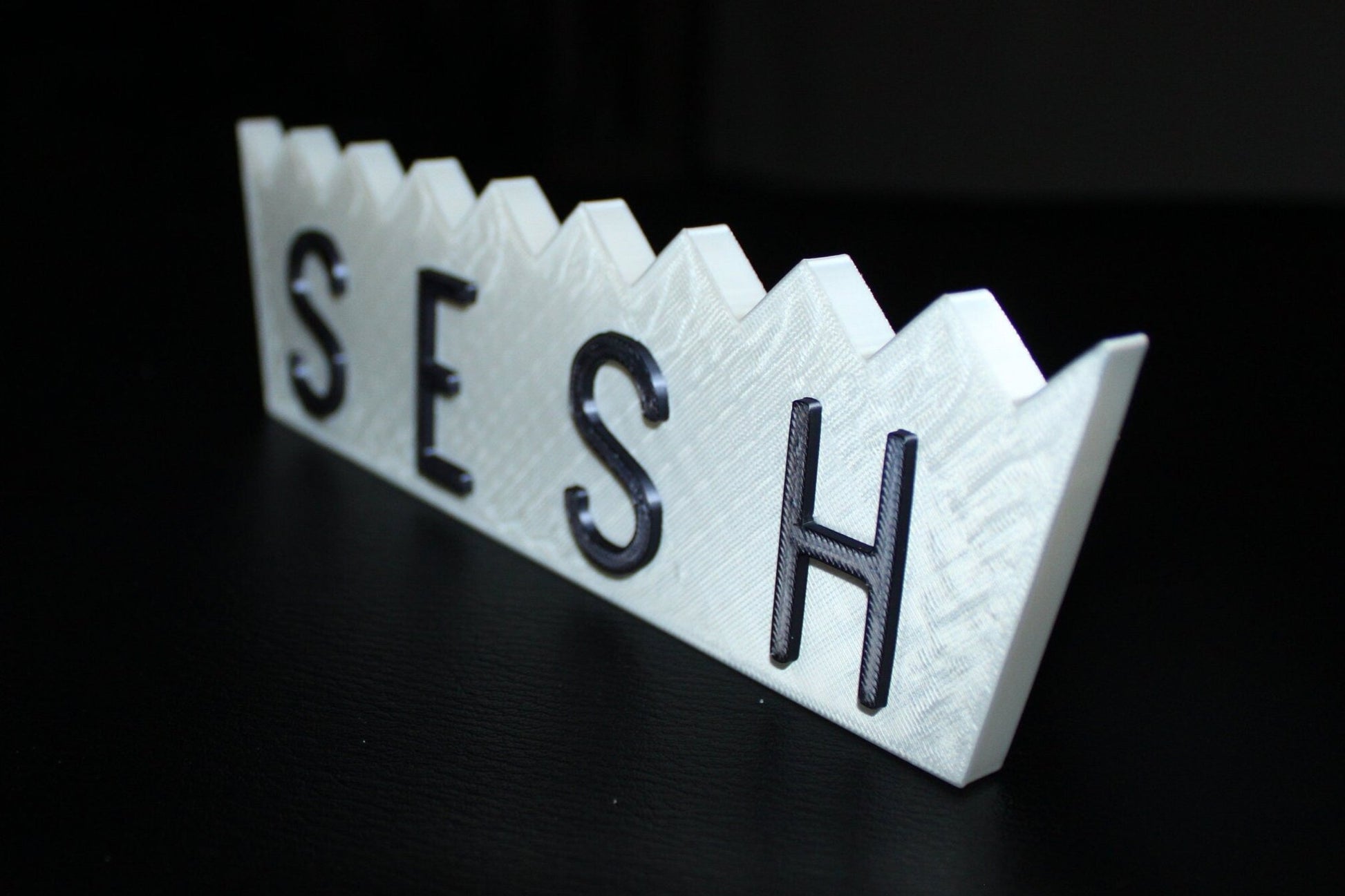 Team SESH, BONES 3D Printed Logo Art