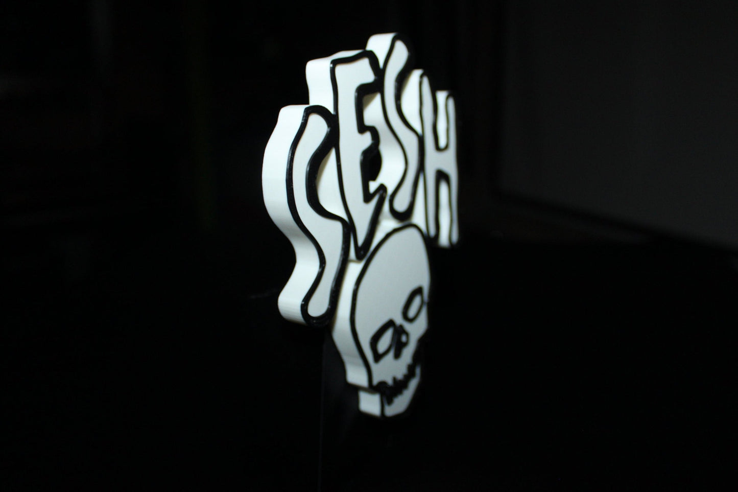 Team SESH, BONES 3D Printed Logo Art