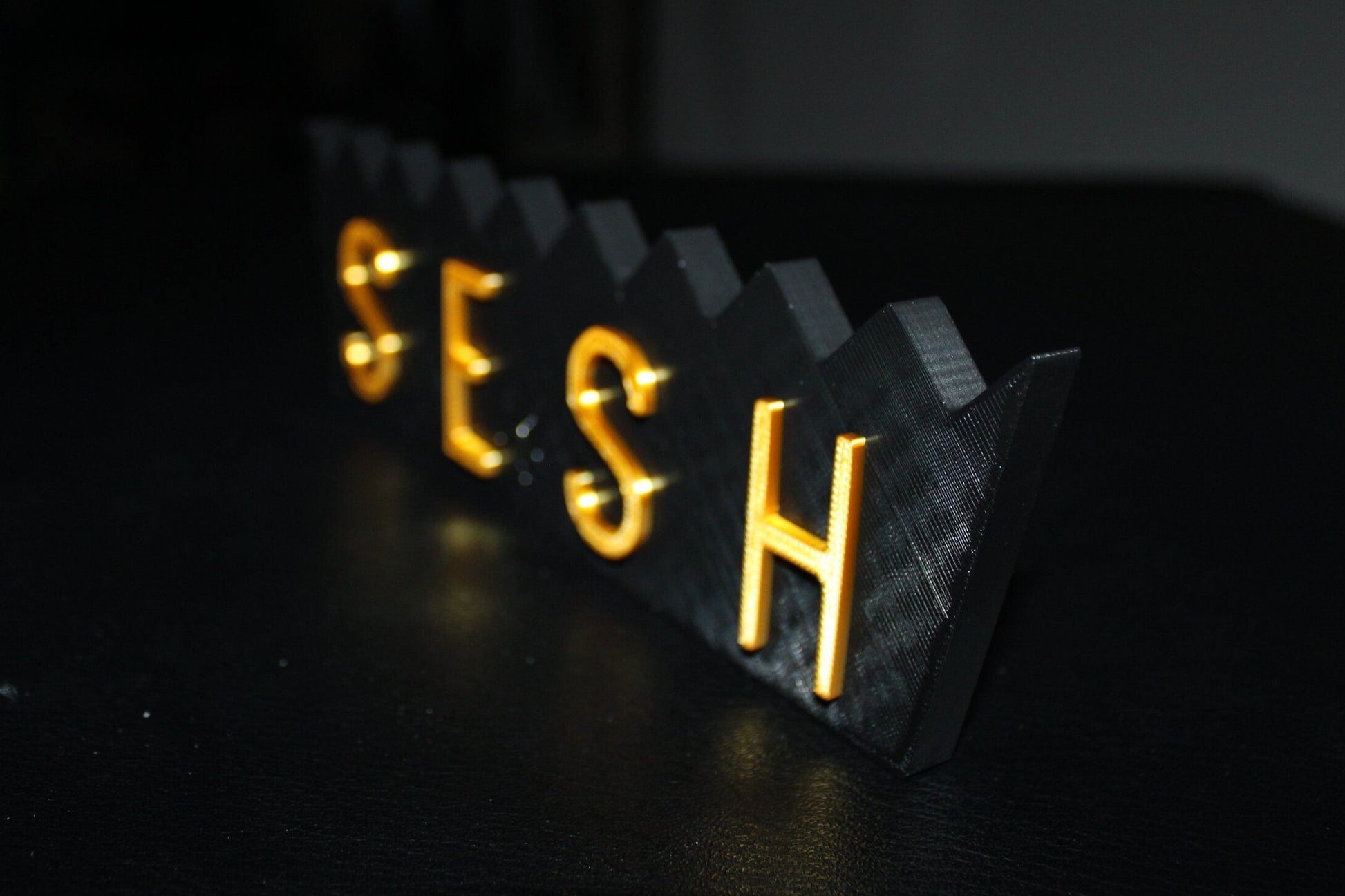 Team SESH, BONES 3D Printed Logo Art