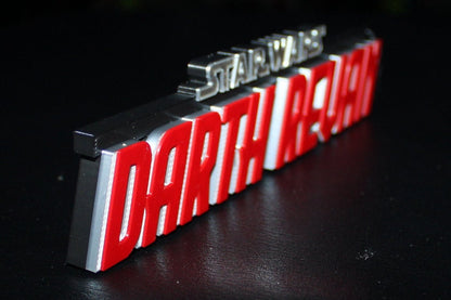 Darth Revan 3D printed Logo Art