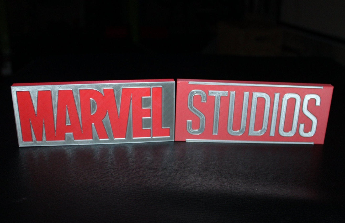 Marvel Studios 3D printed Comic Logo Art