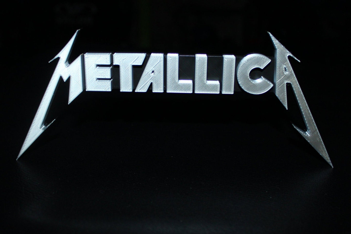 Metallica 3D Printed Logo Art