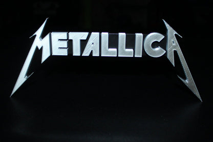 Metallica 3D Printed Logo Art