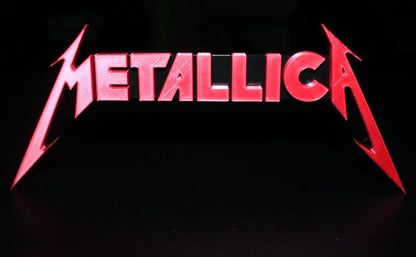 Metallica 3D Printed Logo Art